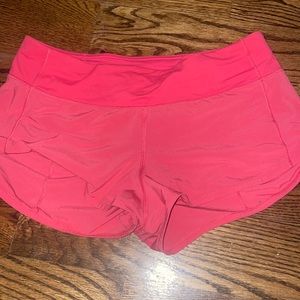 lululemon 2.5 inch speed up size 6